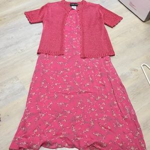 Sag harbor reversible dress with jacket